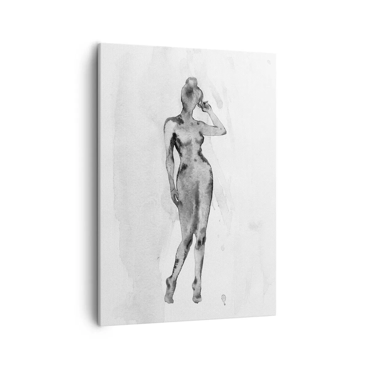 Lærredstryk - Billede på lærred - En undersøgelse af idealet om kvindelighed - 50x70 cm