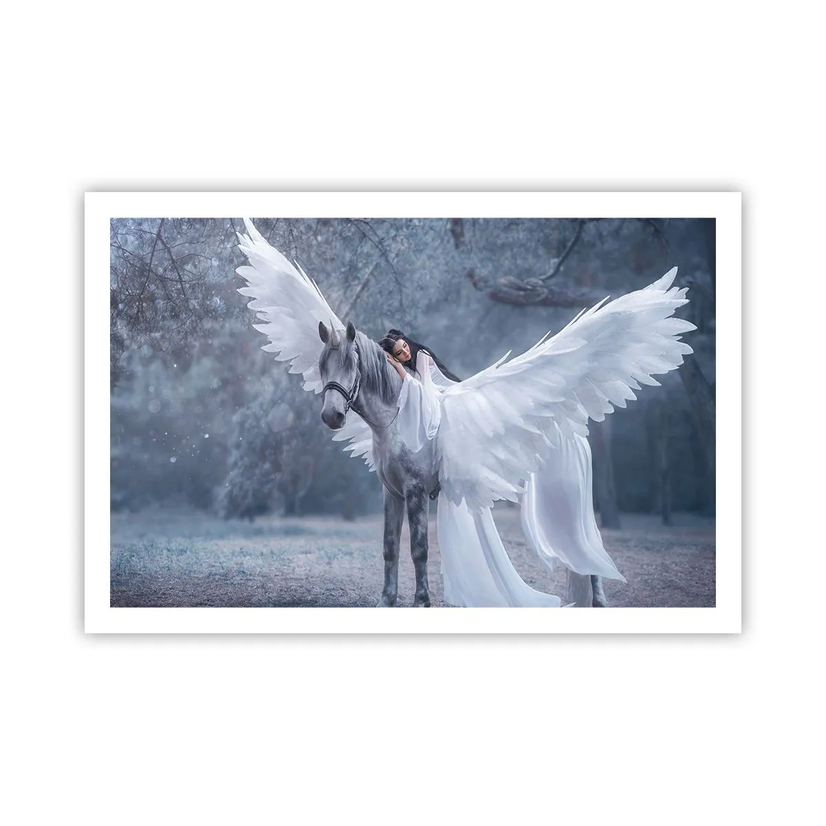 Plakat - Inspireret øjeblik - 91x61 cm