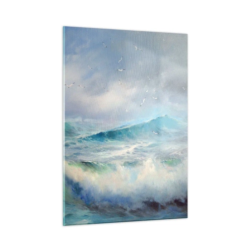 Billede på glas - "Hvirvelvinden hylede af triumf ...’ - 50x70 cm