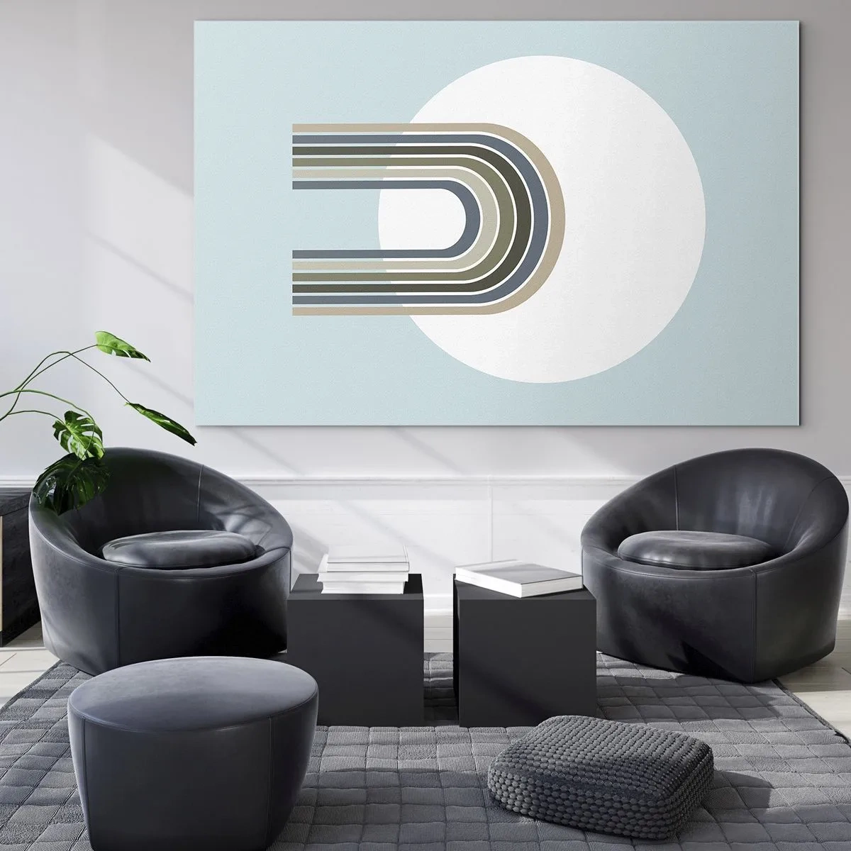 Billede på glas - Uimodståelig tiltrækningskraft - 120x80 cm