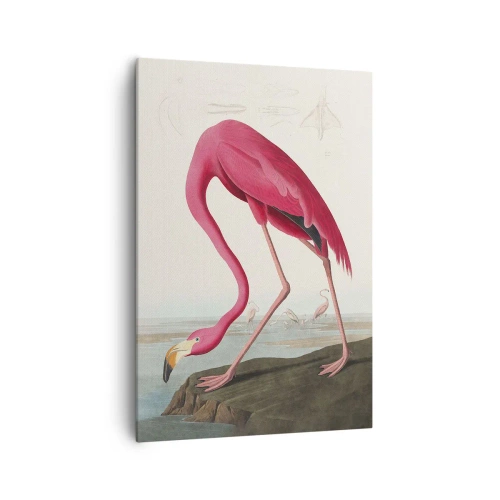 Lærredstryk - Billede på lærred - Et forbløffende væsen - 70x100 cm