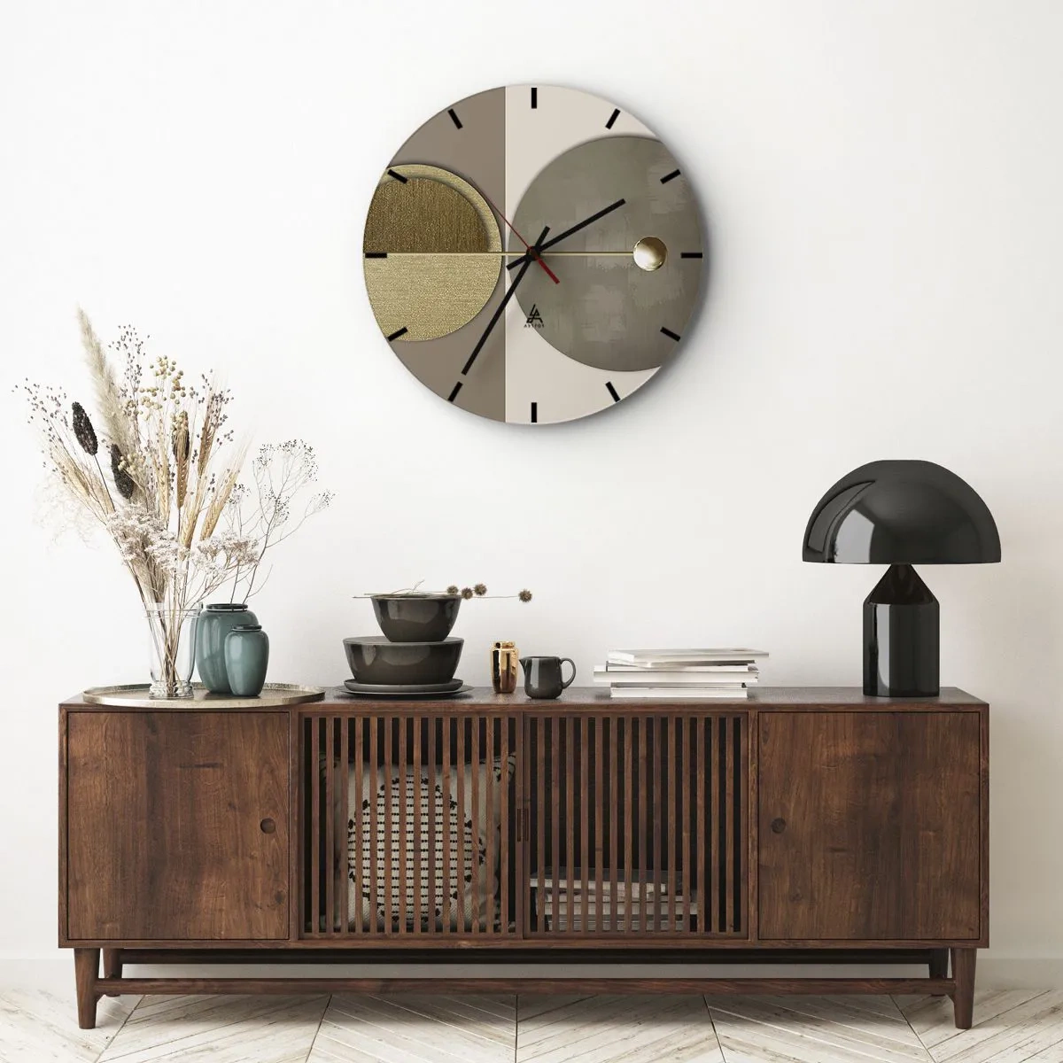 Vægur, Uret - Perfekt balance - 40x40 cm