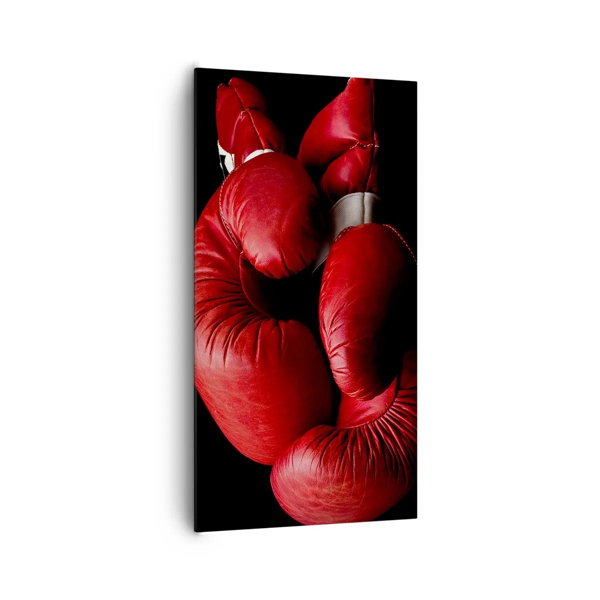 Lærredstryk - Billede på lærred - Kampens spænding bag os - 65x120 cm