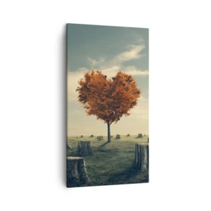 Lærredstryk - Billede på lærred - Der er stadig håb - 45x80 cm