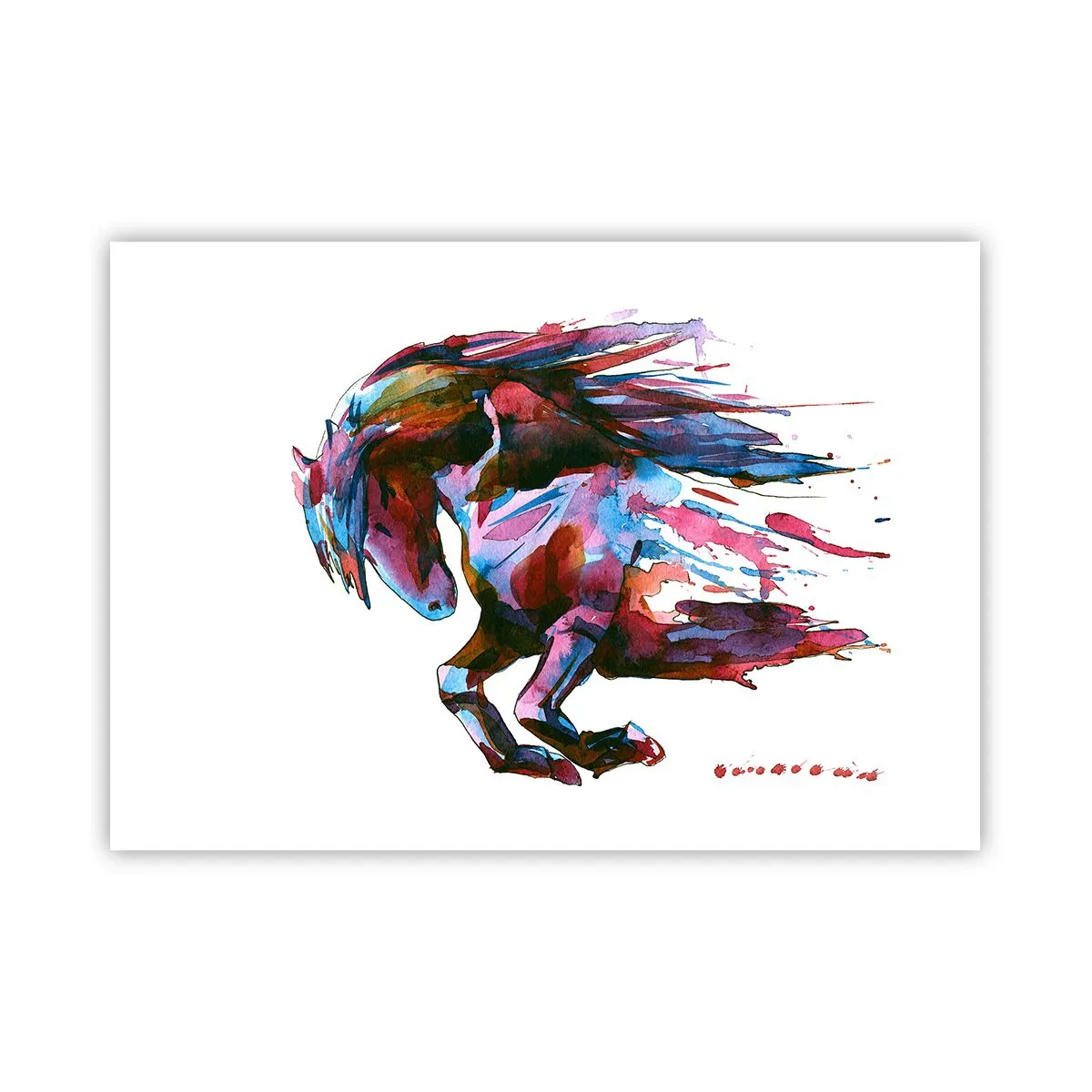 Plakat - I henrykkelse - 100x70 cm