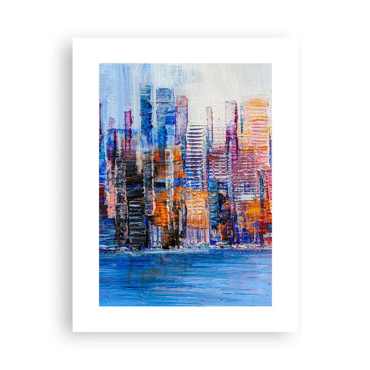 Plakat - En glad metropol - 30x40 cm