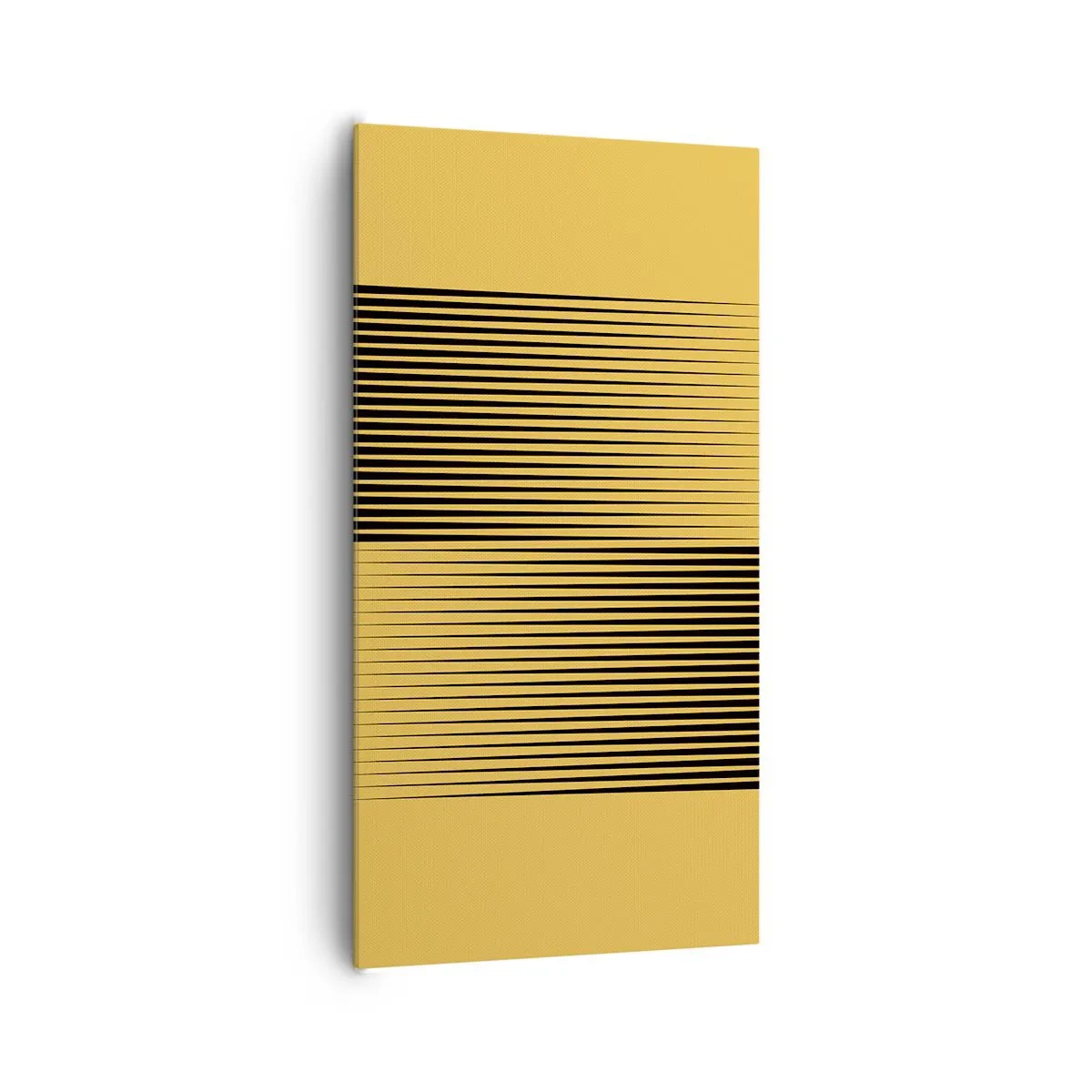 Lærredstryk - Billede på lærred - Modsætningernes kvadrat - 65x120 cm