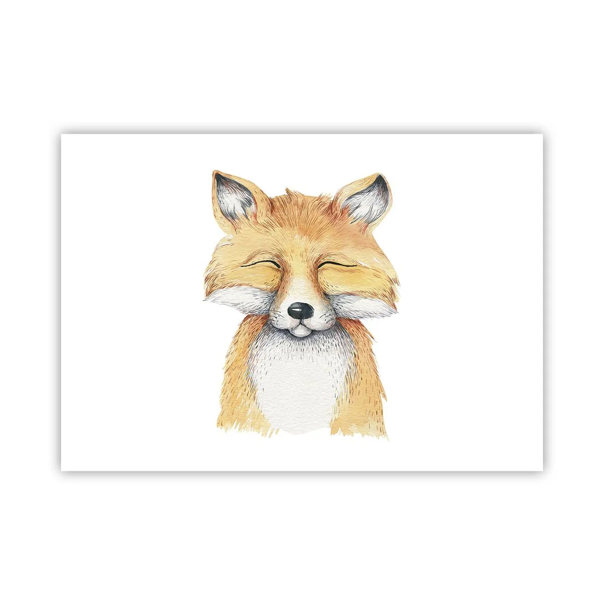 Plakat - Rævehumor - 100x70 cm