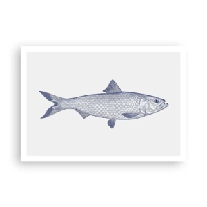 Plakat - Hilsner fra de nordlige have - 100x70 cm