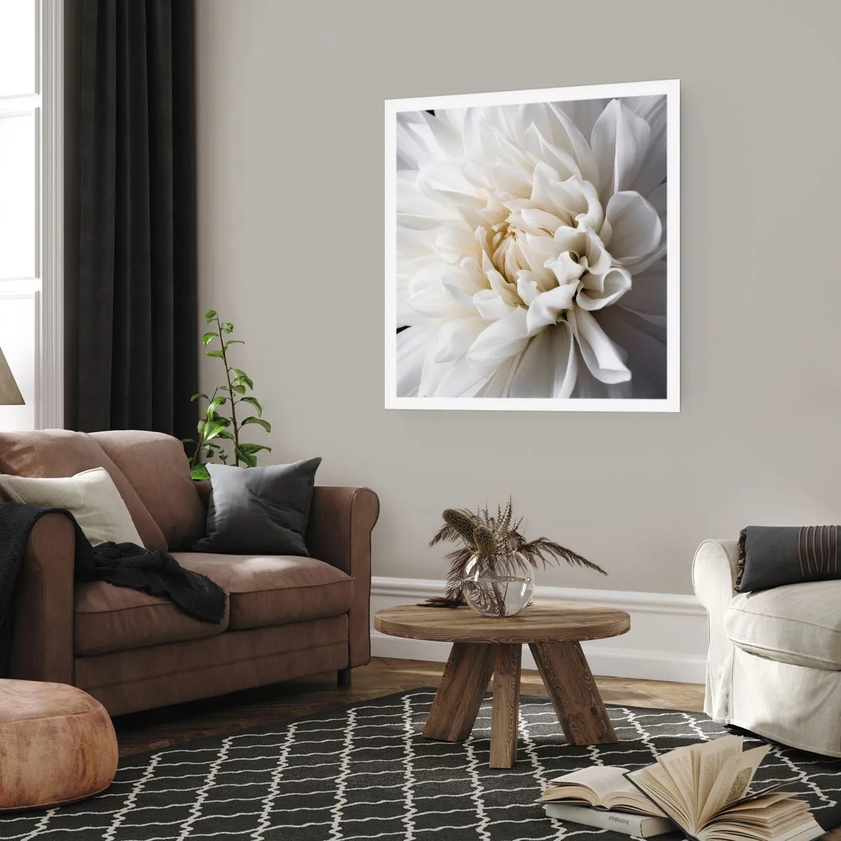 Plakat - Morgenbrud - 60x60 cm