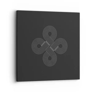 Lærredstryk - Billede på lærred - I den keltiske ånd - 40x40 cm