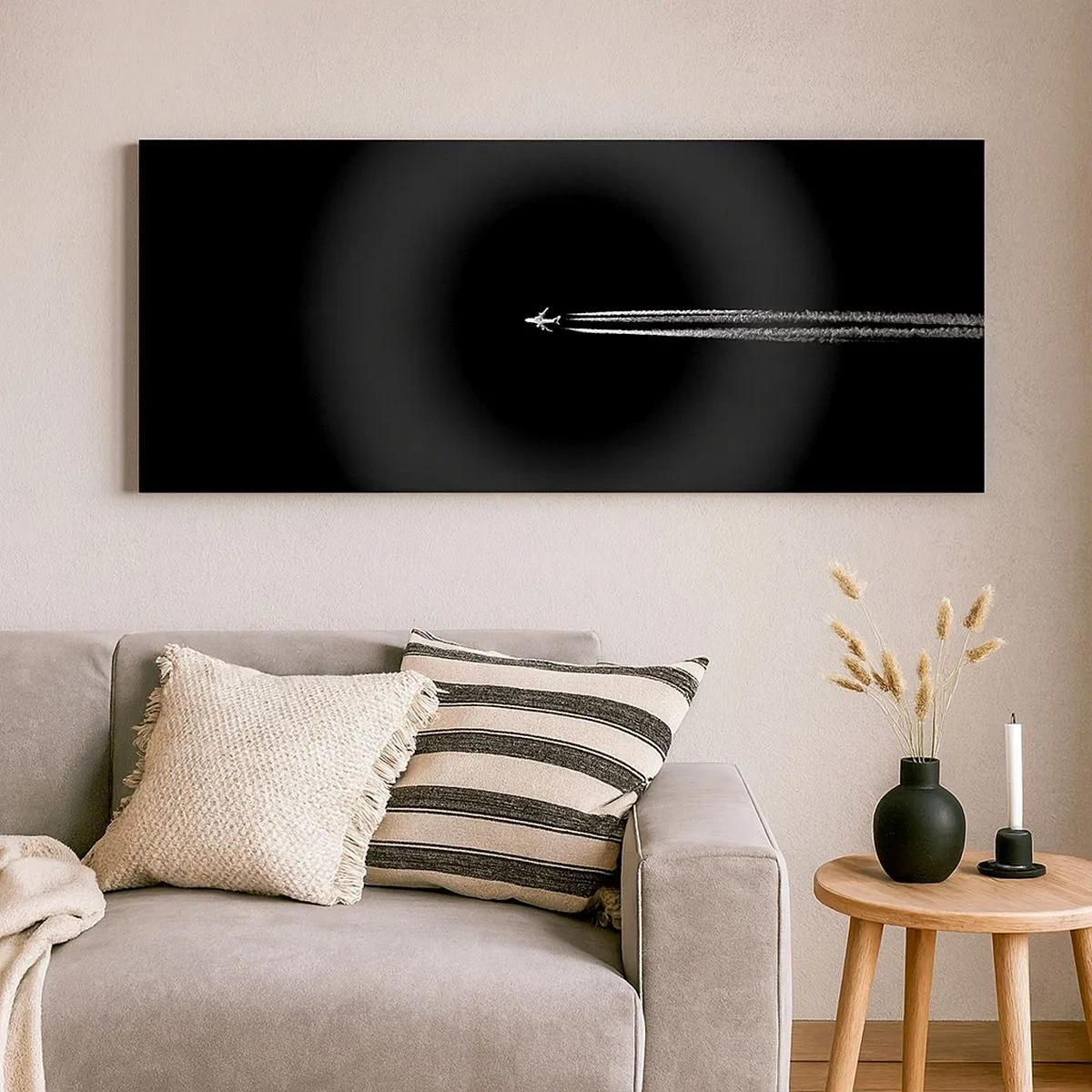 Lærredstryk - Billede på lærred - Ind i en anden dimension - 100x40 cm