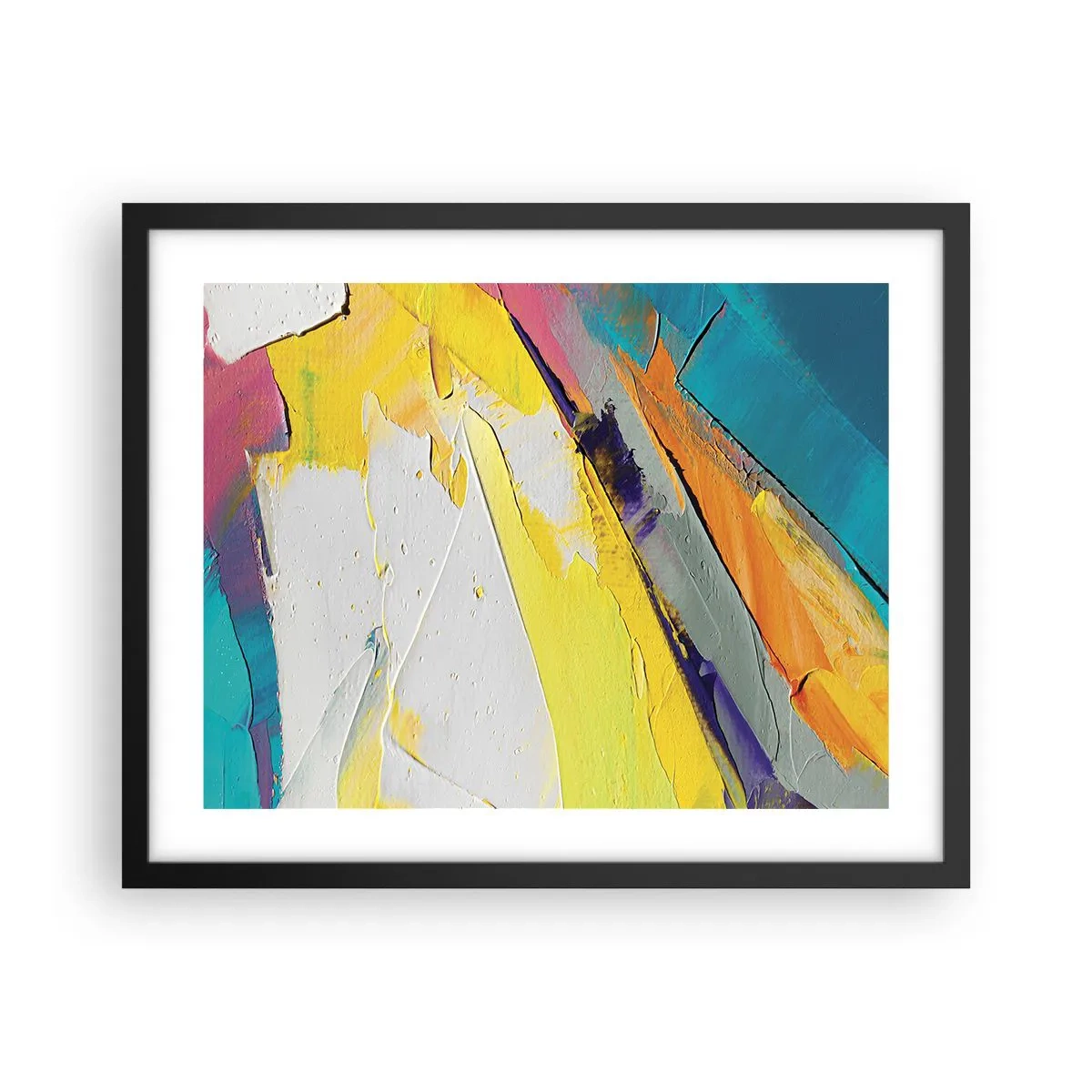 Plakat i sort ramme - Lysets anatomi - 50x40 cm
