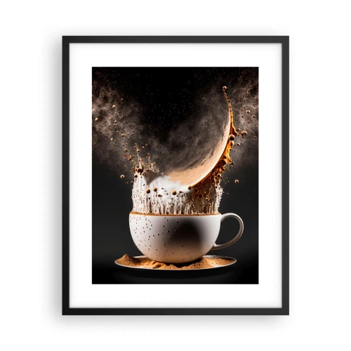 Plakat i sort ramme - En eksplosion af smag - 40x50 cm
