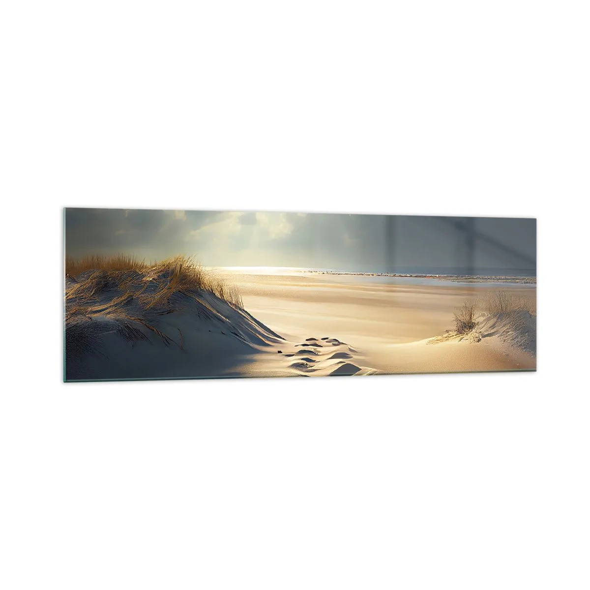 Billede på glas - Beroligende landskab - 160x50 cm