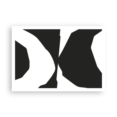 Plakat - Positiv-negativ - 100x70 cm