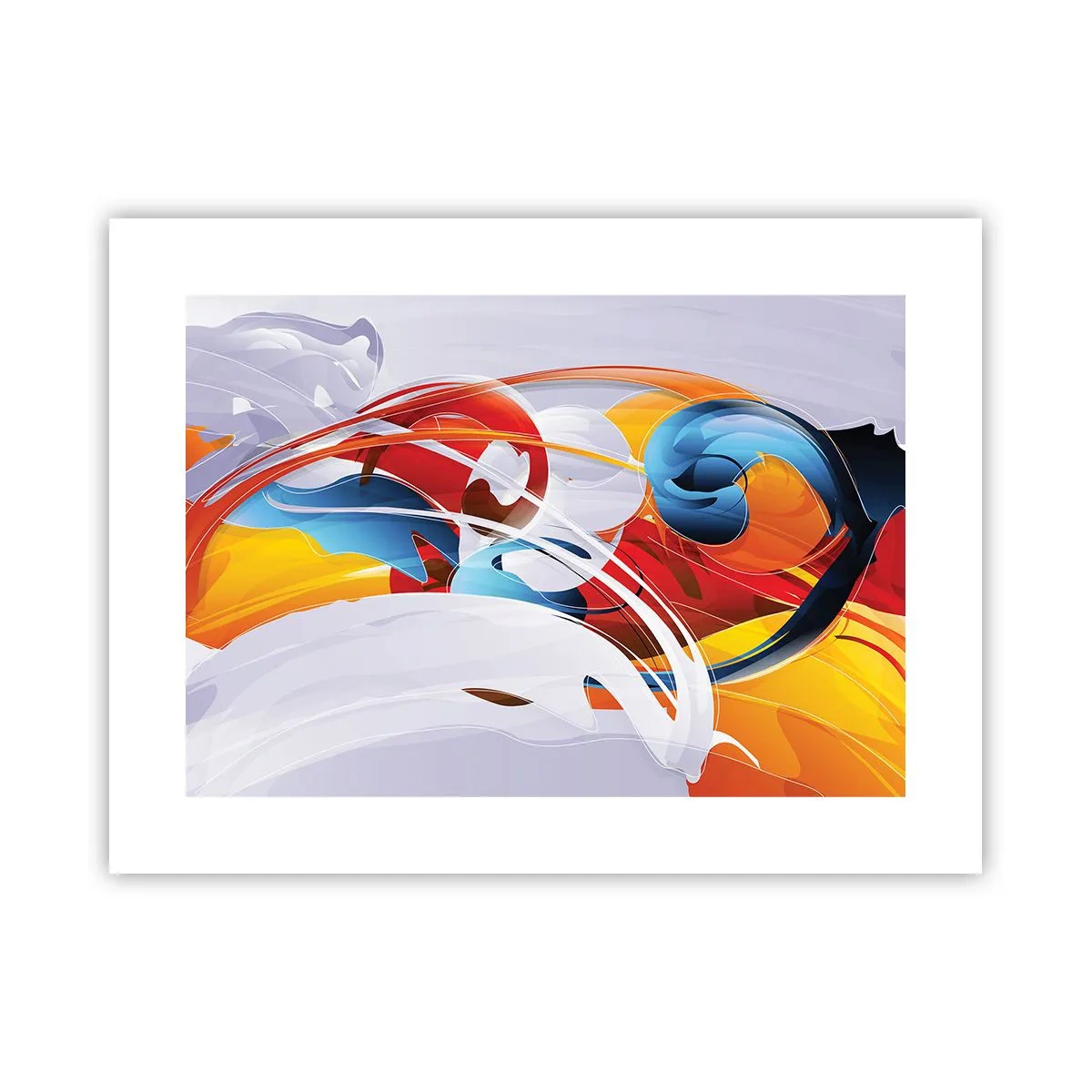 Plakat - Elementernes dans - 40x30 cm