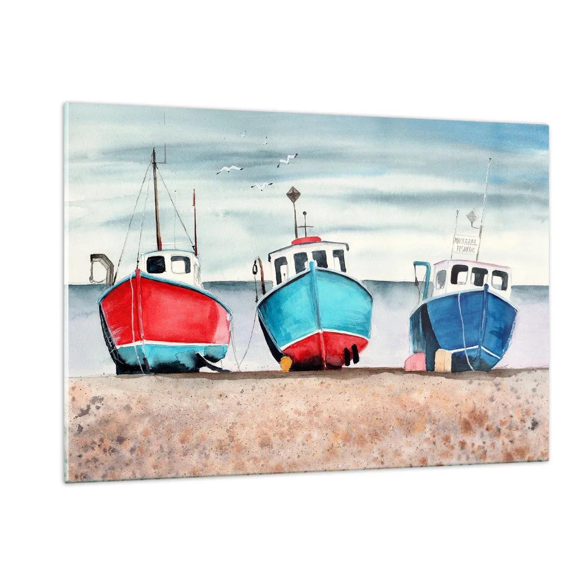 Billede på glas - Klar til at fange - 120x80 cm