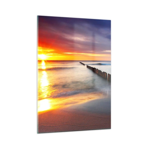 Billede på glas - Lyt til stilheden - 50x70 cm