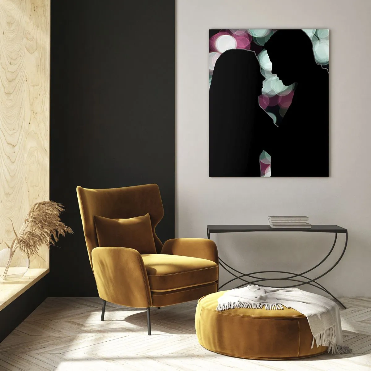 Billede på glas - Ja! - 70x100 cm