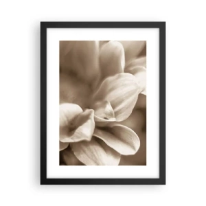 Plakat i sort ramme - Blid som et smil - 30x40 cm