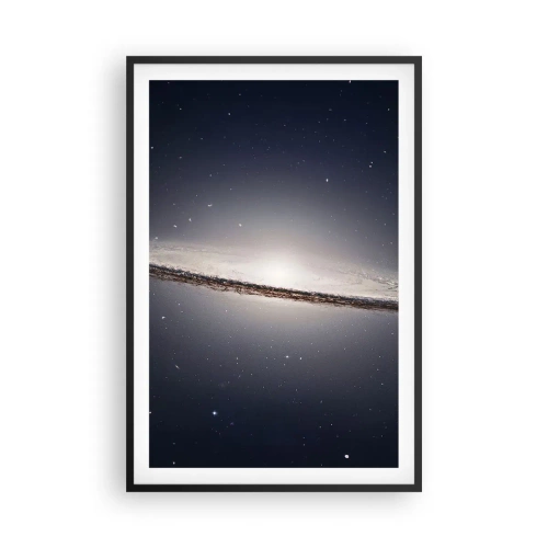 Plakat i sort ramme - Der var engang i en galakse langt, langt borte.... - 61x91 cm