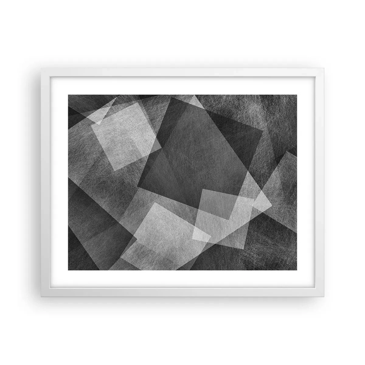 Plakat i hvid ramme - Et evigt symbol på bestandighed og orden - 50x40 cm