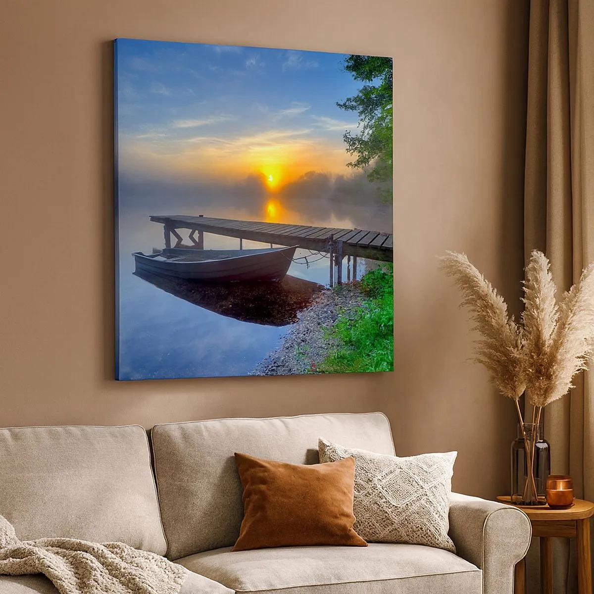 Lærredstryk - Billede på lærred - Hvordan det almindelige bliver til noget magisk - 30x30 cm