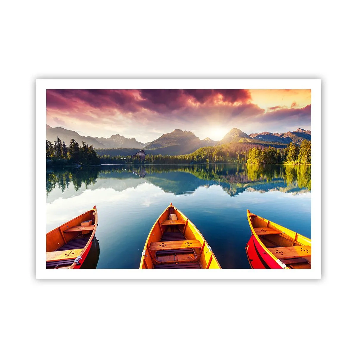Plakat - Intet imod naturen - 100x70 cm
