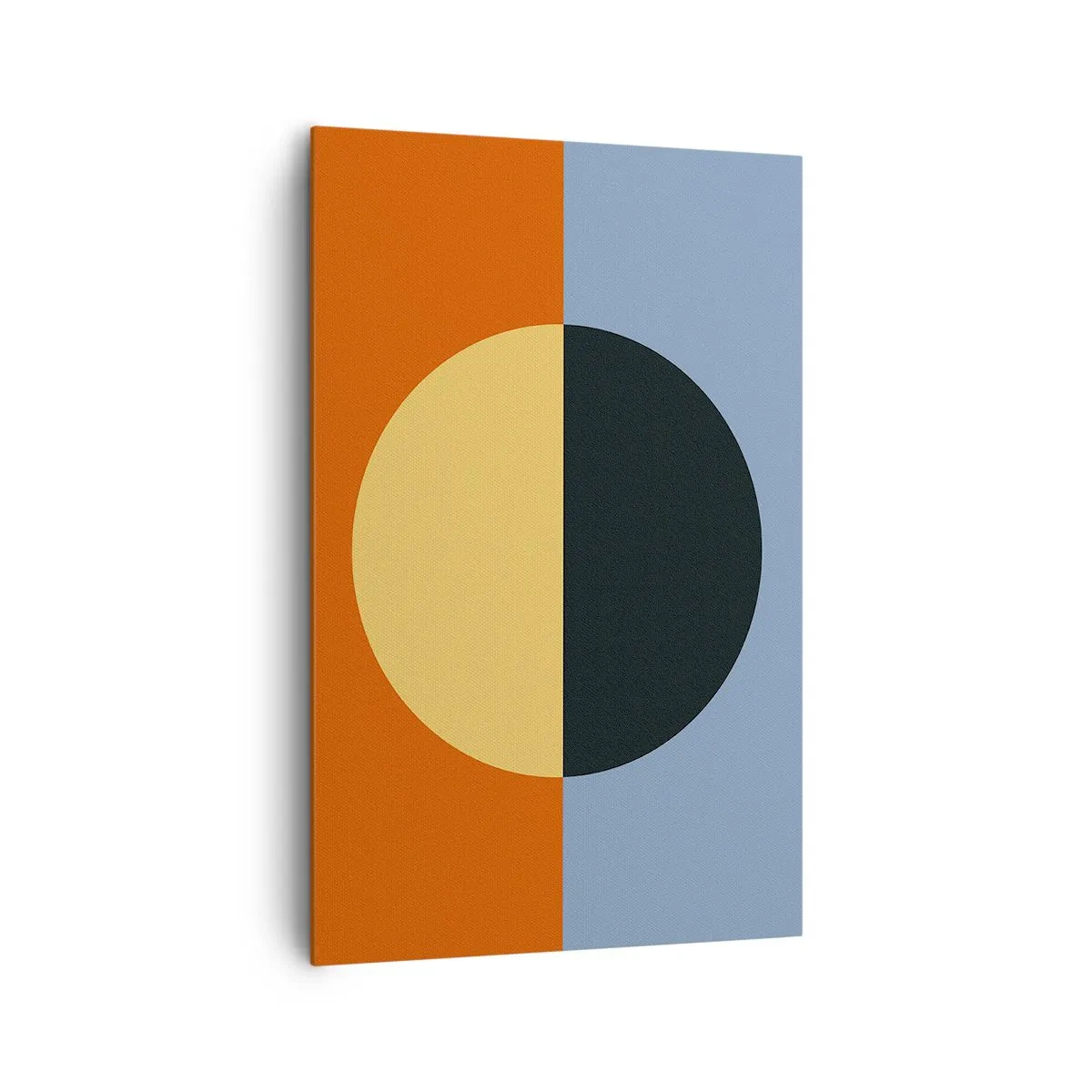 Lærredstryk - Billede på lærred - En sammensætning af varme og kølighed - 80x120 cm