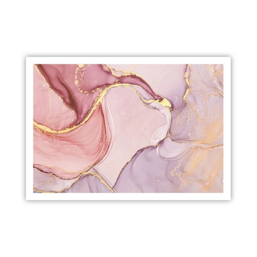 Plakat - Et kærtegn af farver - 100x70 cm