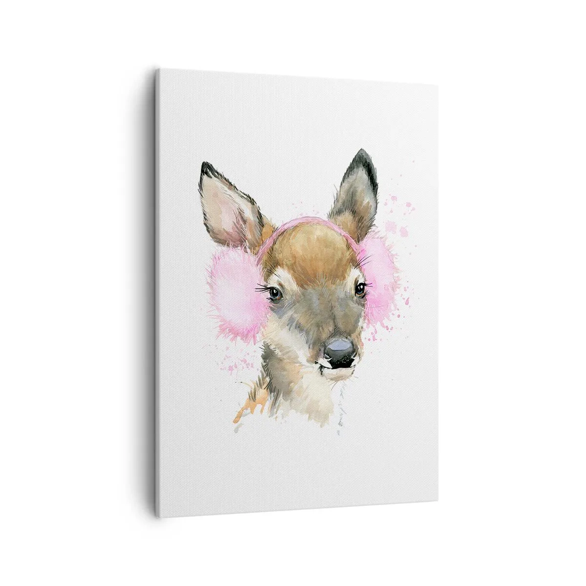 Lærredstryk - Billede på lærred - Og frosten er ikke længere skræmmende - 50x70 cm