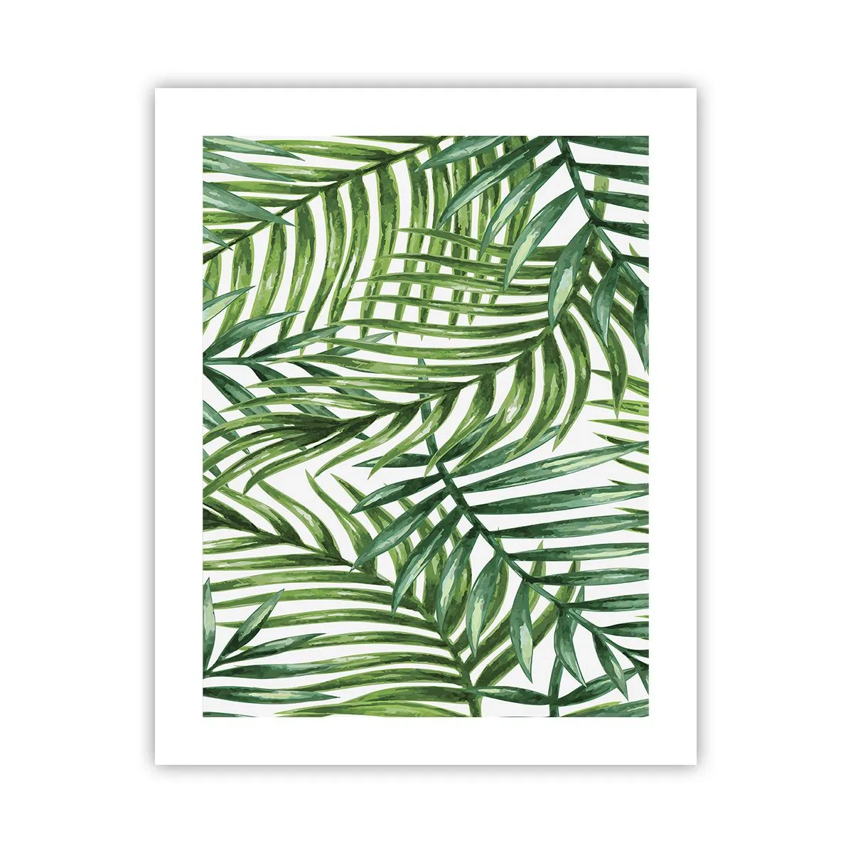 Plakat - Under det grønne baldakin - 40x50 cm