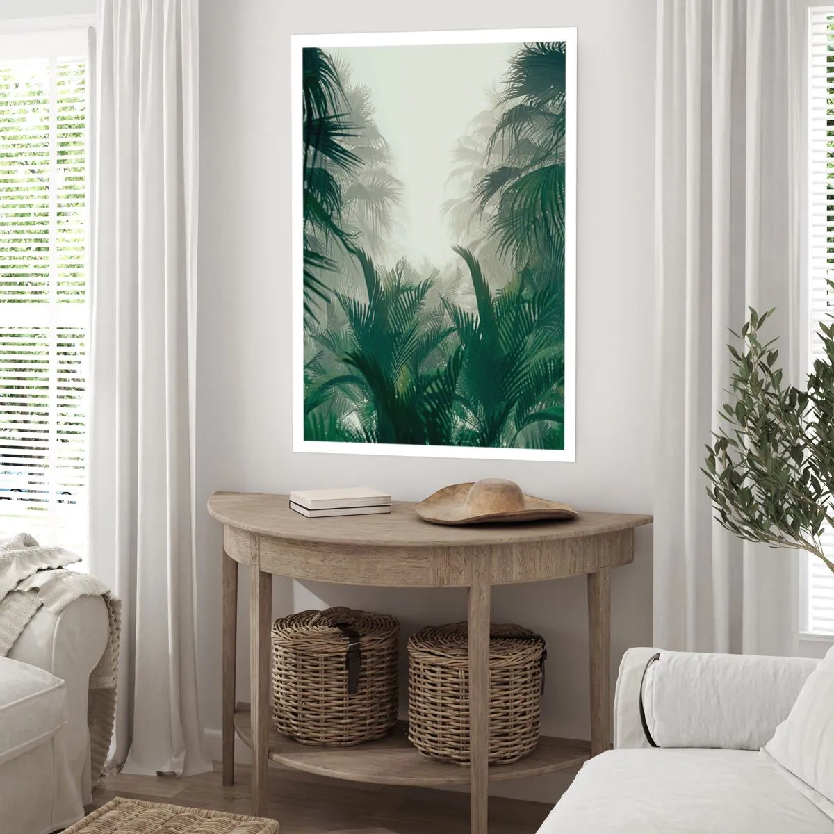 Plakat - Tropisk mysterium - 40x50 cm
