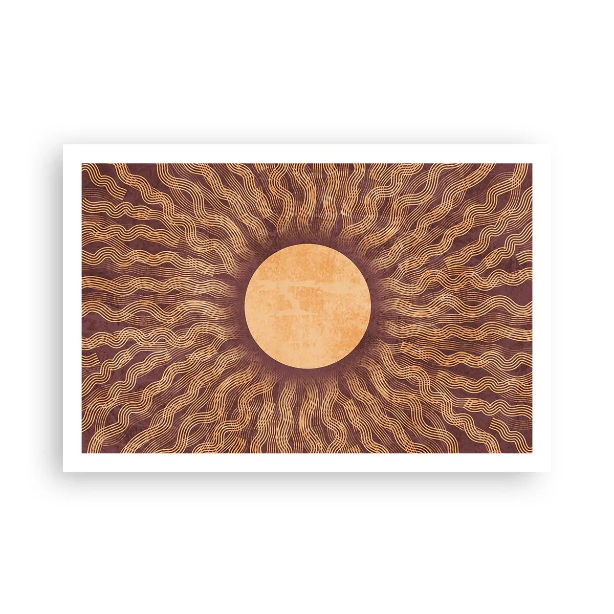 Plakat - Ikon for solen - 91x61 cm