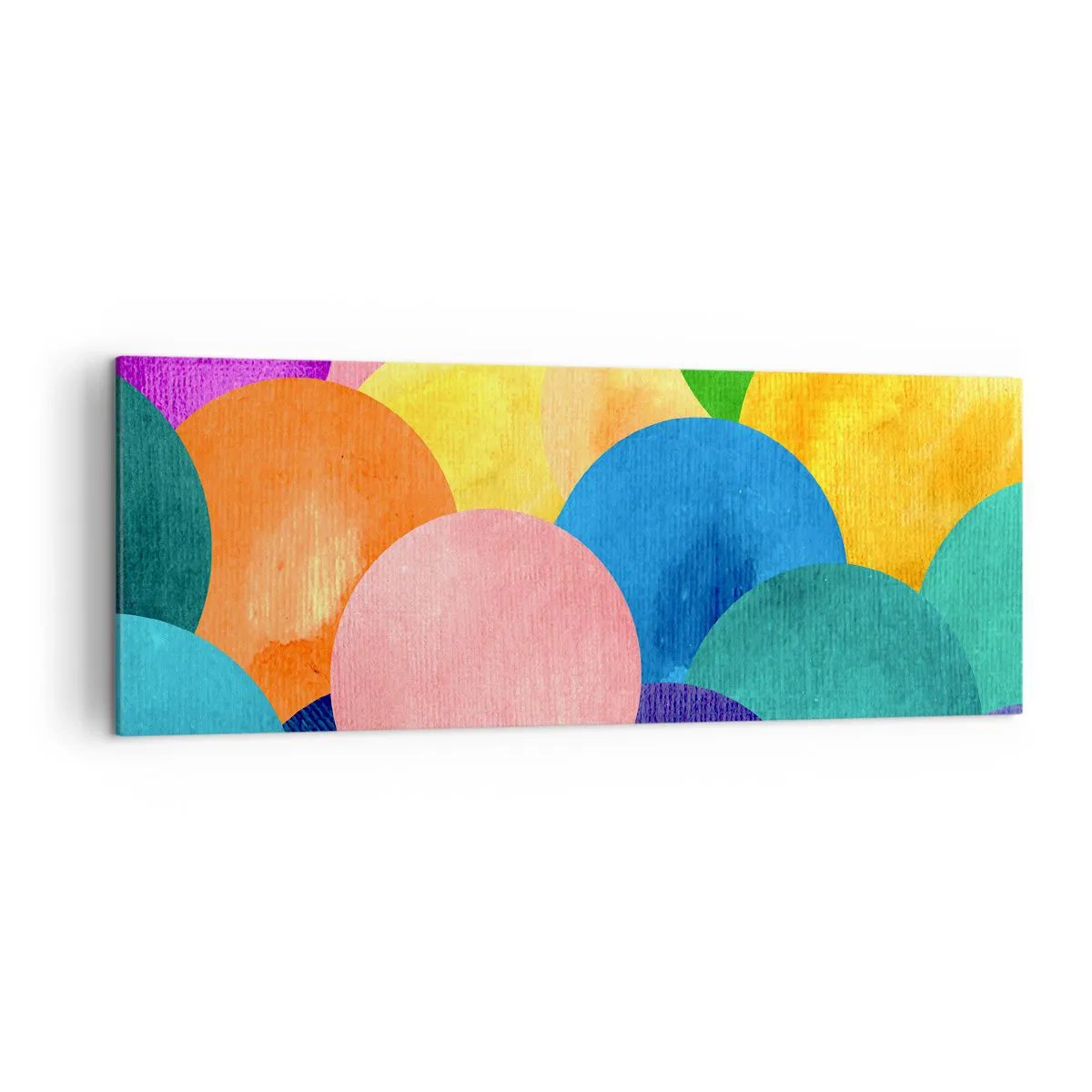 Lærredstryk - Billede på lærred - Den oprindelige fylde af liv - 140x50 cm