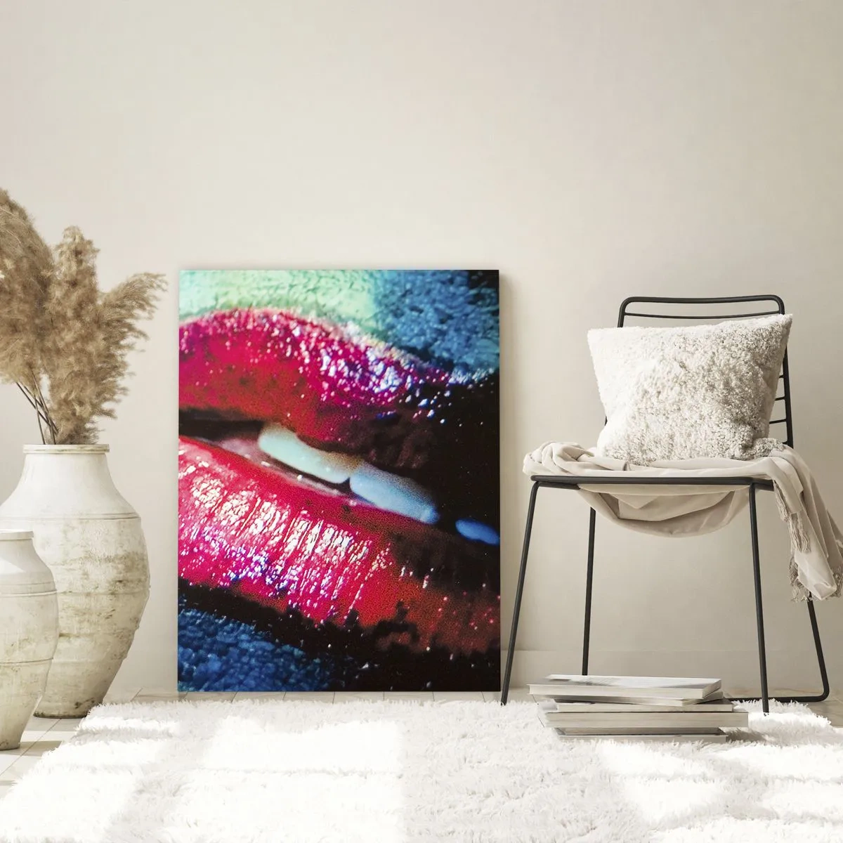 Billede på glas - Sensuel og foruroligende - 50x70 cm