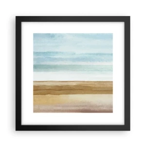 Plakat i sort ramme - Trøst - 30x30 cm