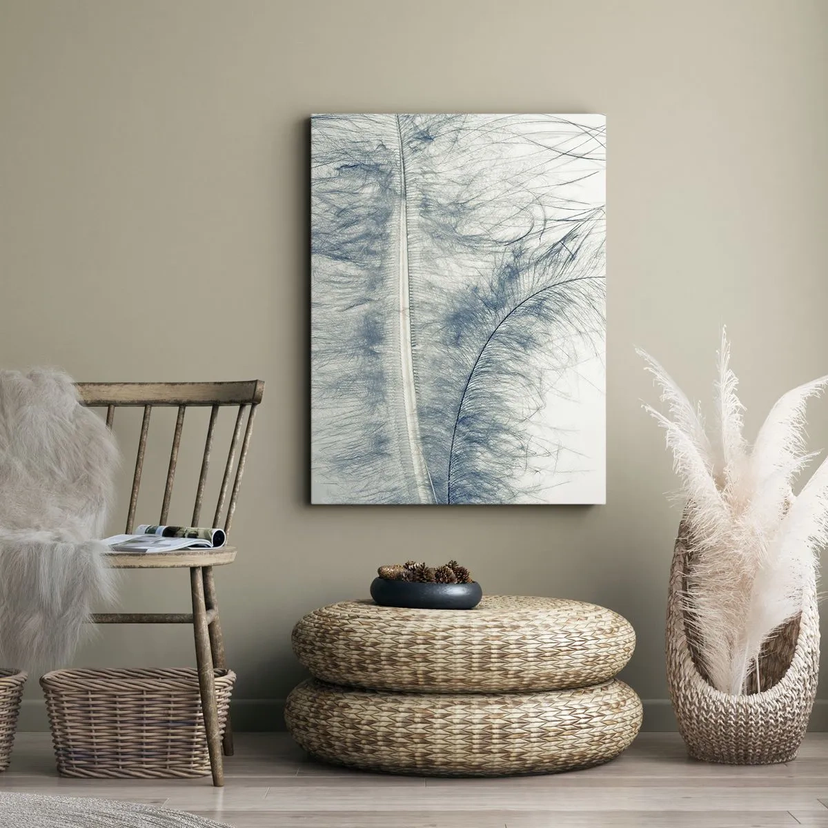 Lærredstryk - Billede på lærred - Naturens hvisken - 50x70 cm