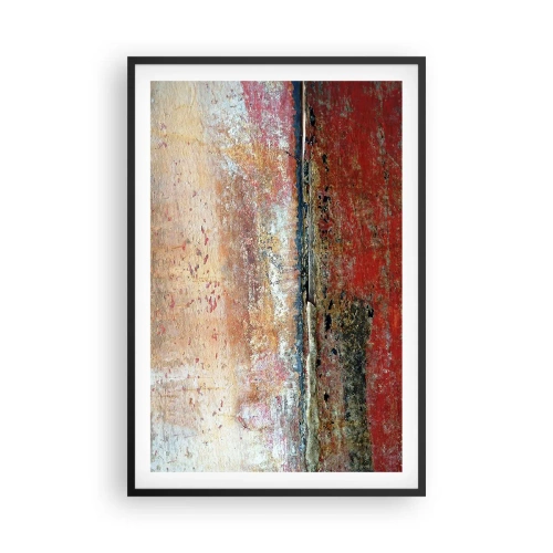 Plakat i sort ramme - Måske er det havet - 61x91 cm