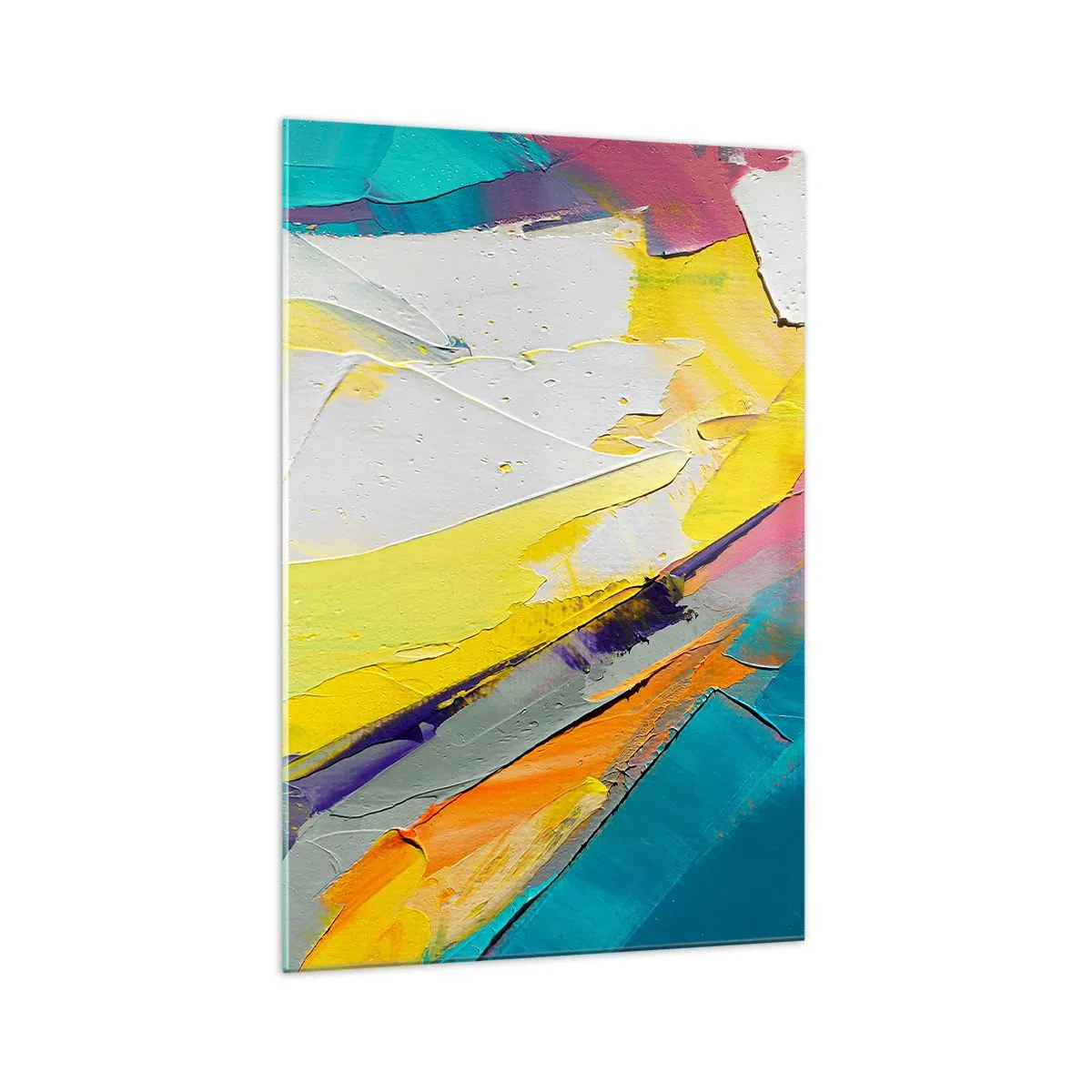 Billede på glas - Lysets anatomi - 70x100 cm