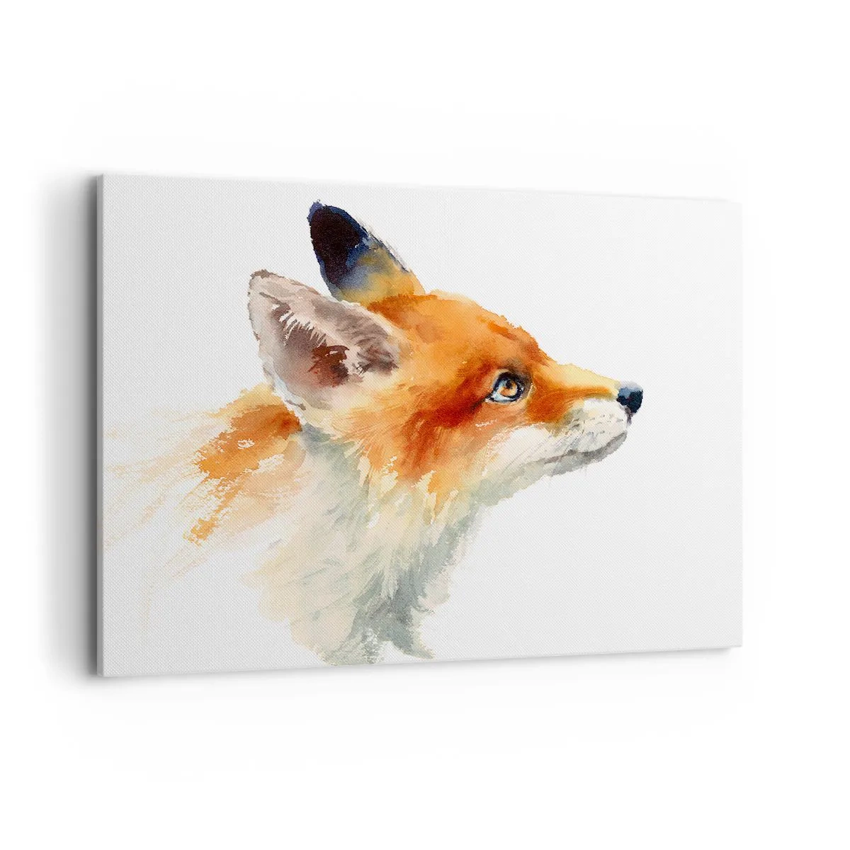 Lærredstryk - Billede på lærred - Man kan aldrig være for forsigtig - 120x80 cm