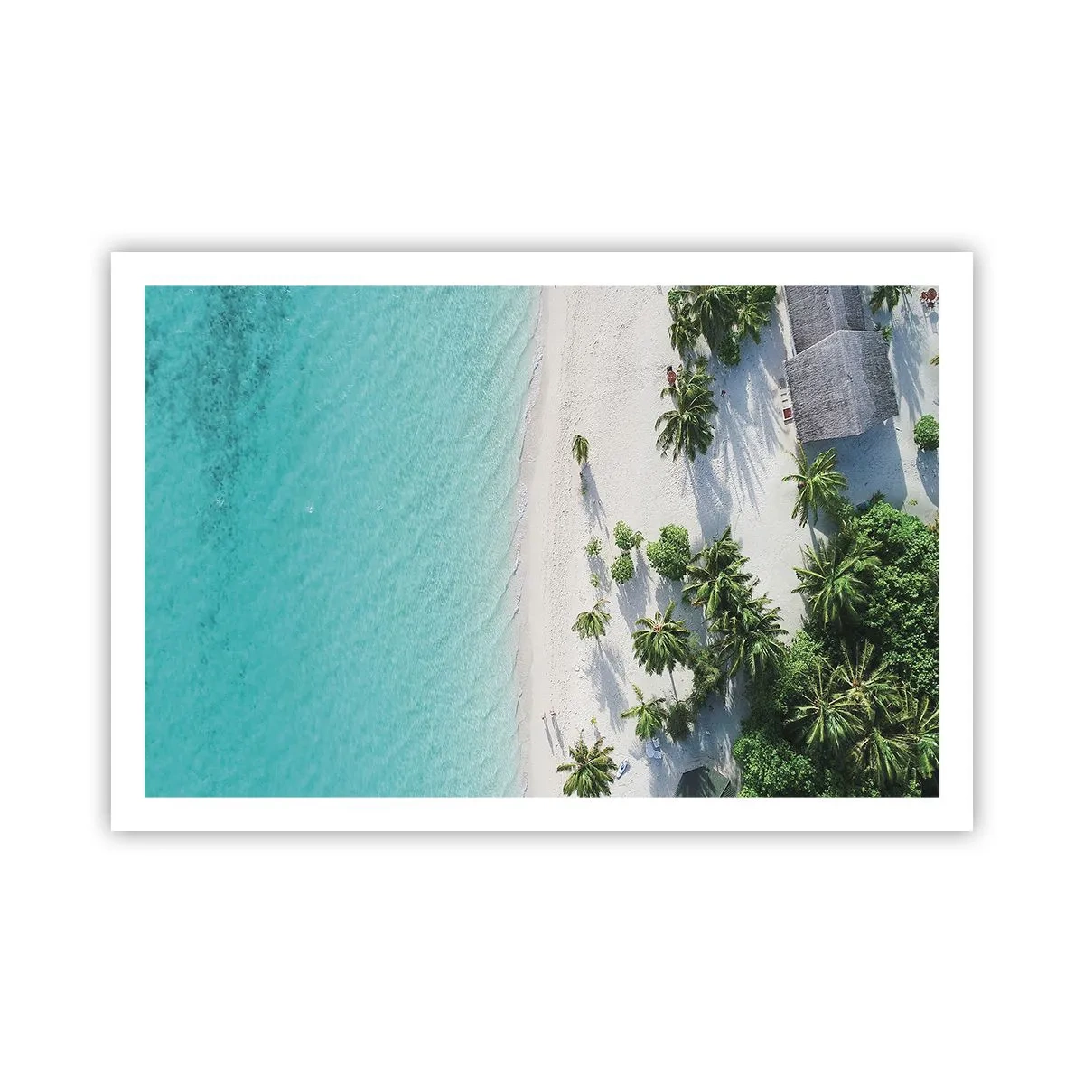 Plakat - Ferie i paradis - 91x61 cm