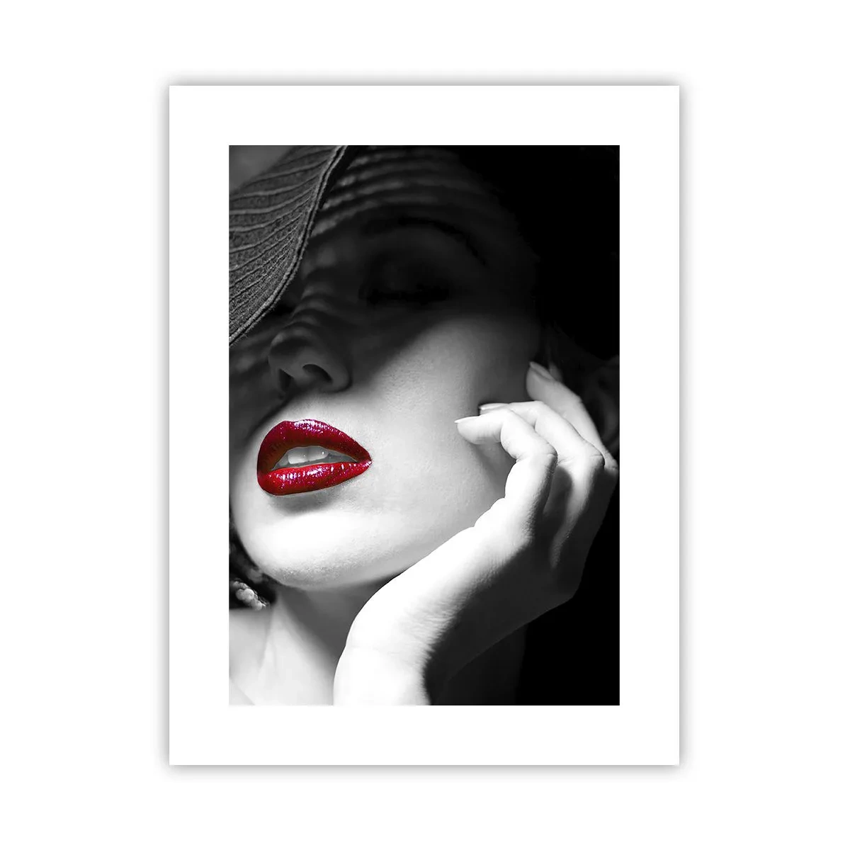 Plakat - Studie i skarlagenrødt - 30x40 cm