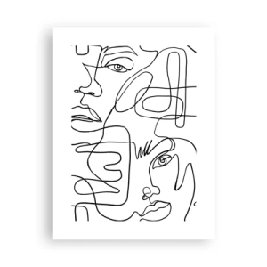 Plakat - I sammenfiltrede følelser - 30x40 cm