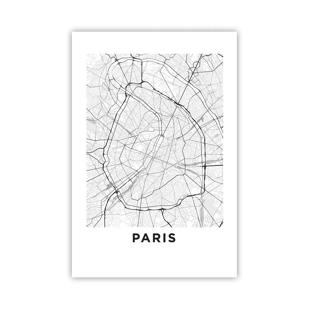 Plakat - Paris' blomst - 61x91 cm