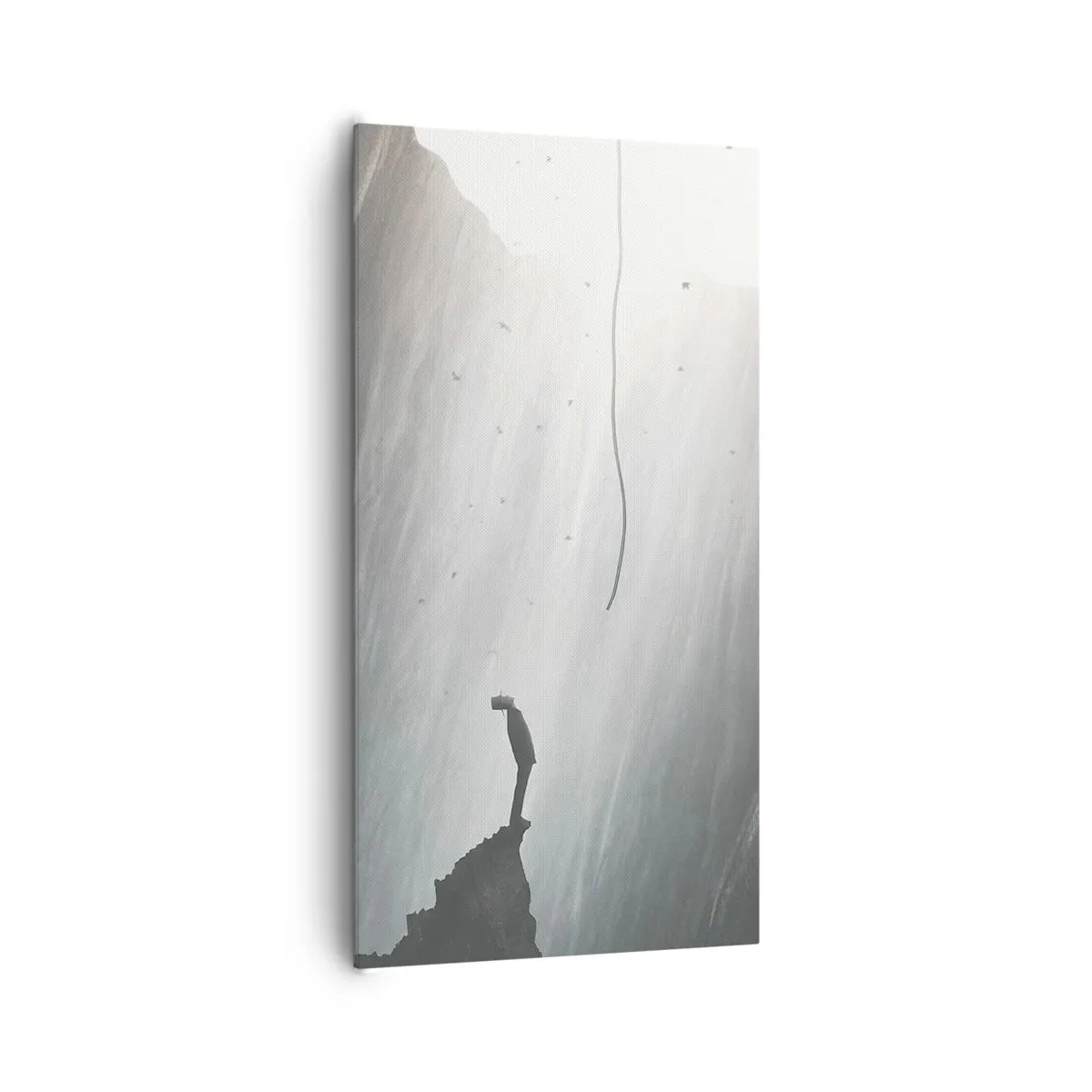 Lærredstryk - Billede på lærred - Der er altid en vej ud - 65x120 cm