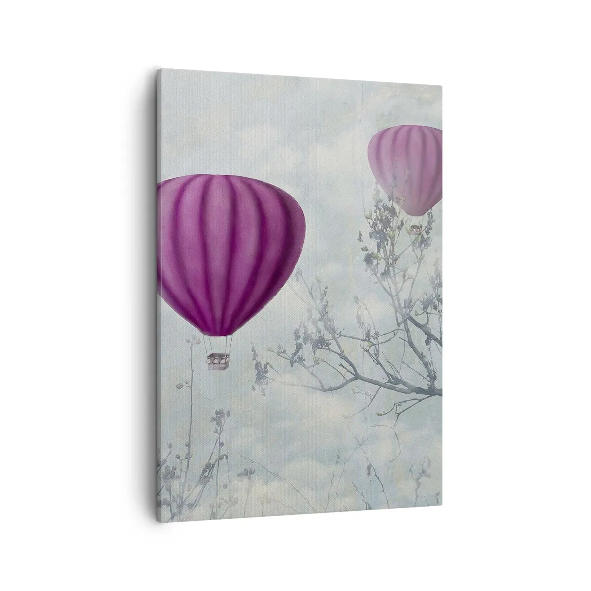 Lærredstryk - Billede på lærred - Som skibe på himlen - 50x70 cm