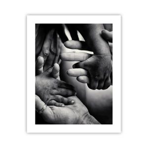 Plakat - At være menneske - 40x50 cm