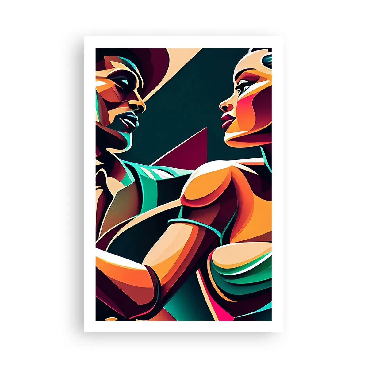 Plakat - I hjertets rytme - 61x91 cm